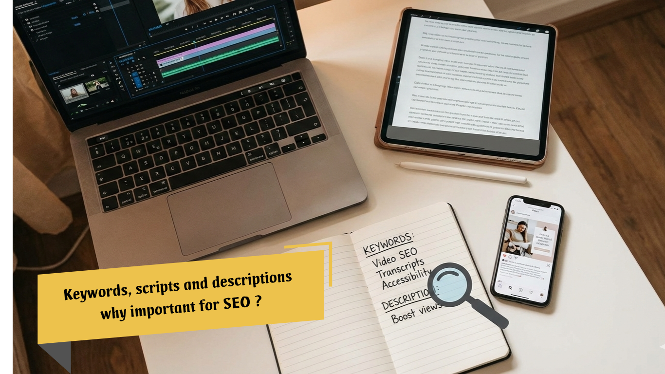 Why Your Video Needs Text: The Secret Power of Scripts, Keywords, and Descriptions for SEO